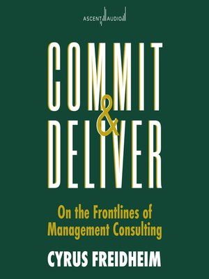 cover image of Commit and Deliver